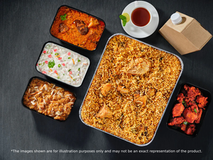Chicken biryani combo serve 5