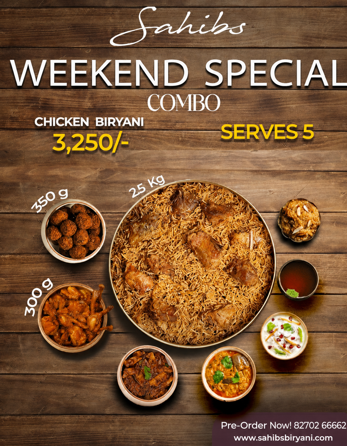 Weekend Special Chicken Biryani Combo