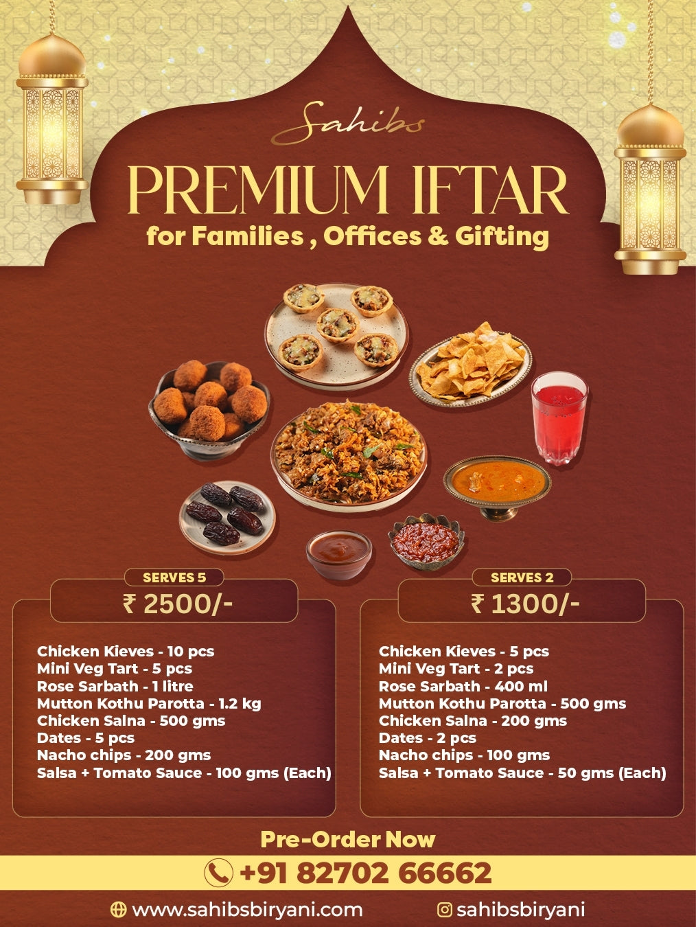 Premium Iftar Combo - FF2 (22nd Day 04)