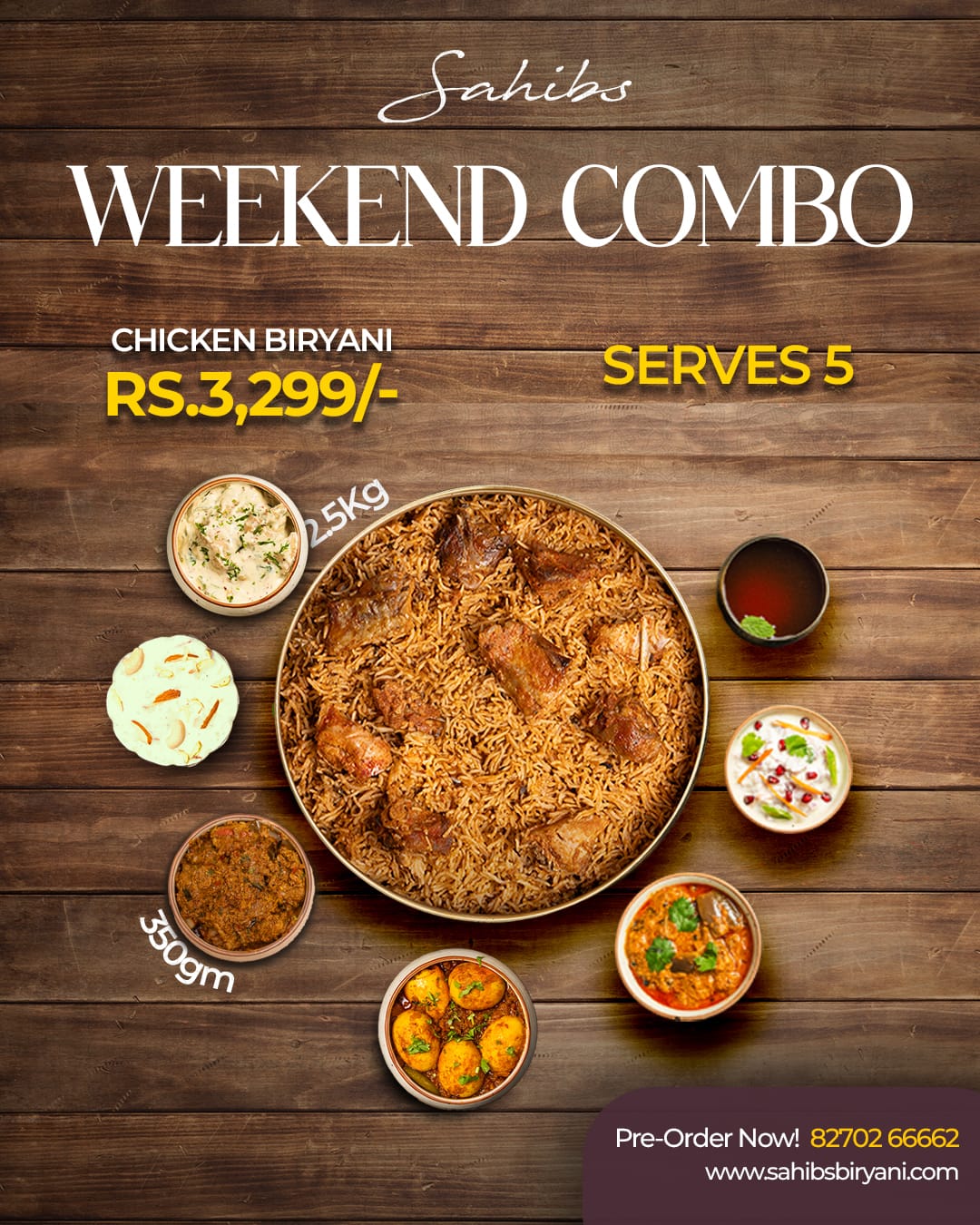 Weekend Chicken Biryani Combo