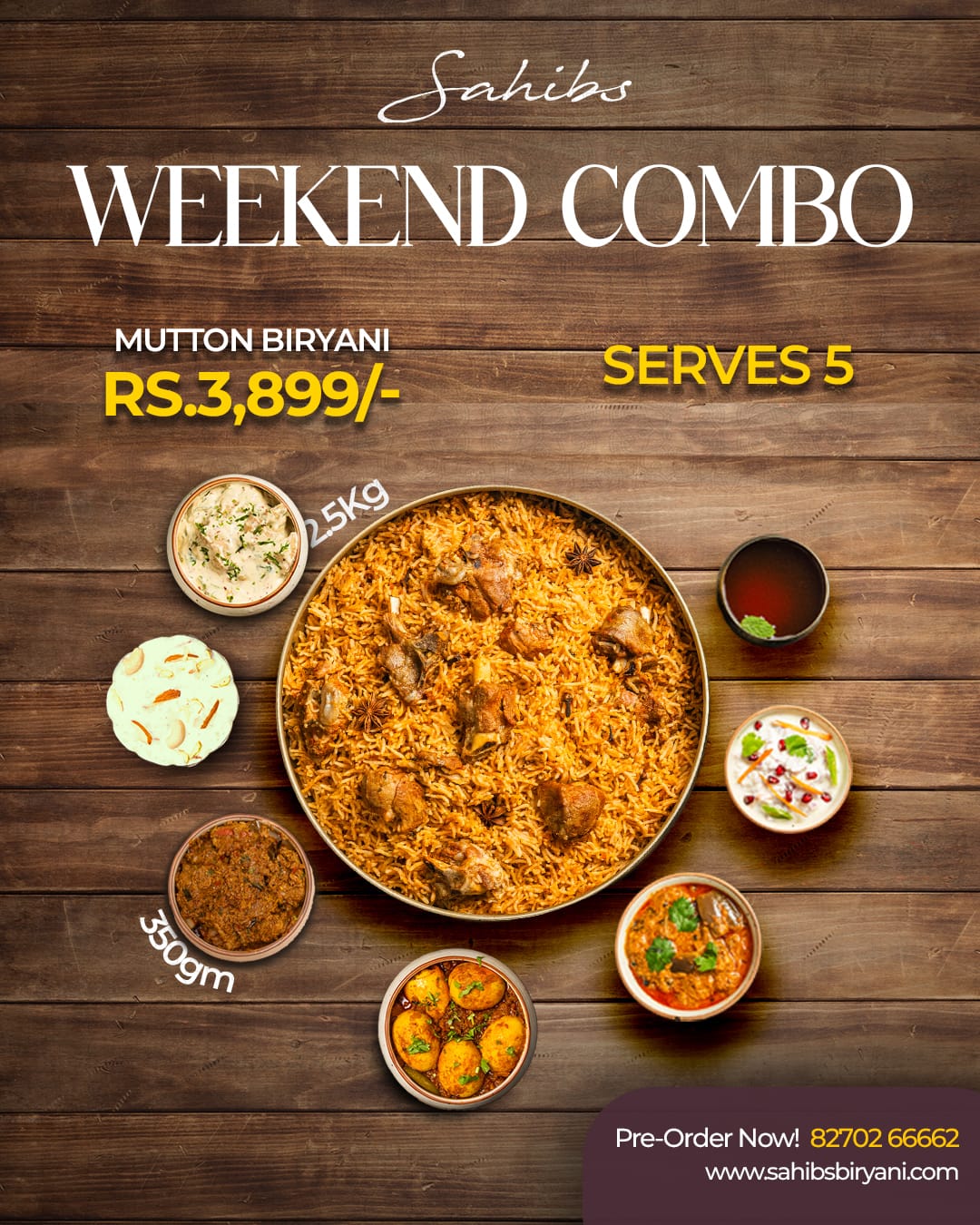 Weekend Mutton Biryani Combo