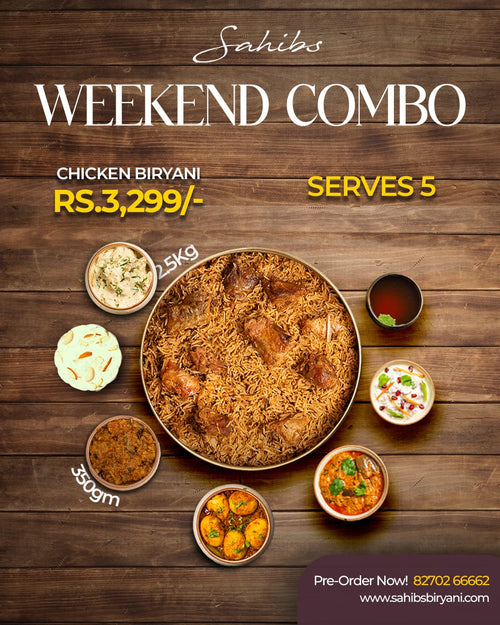Weekend Chicken Biryani Combo