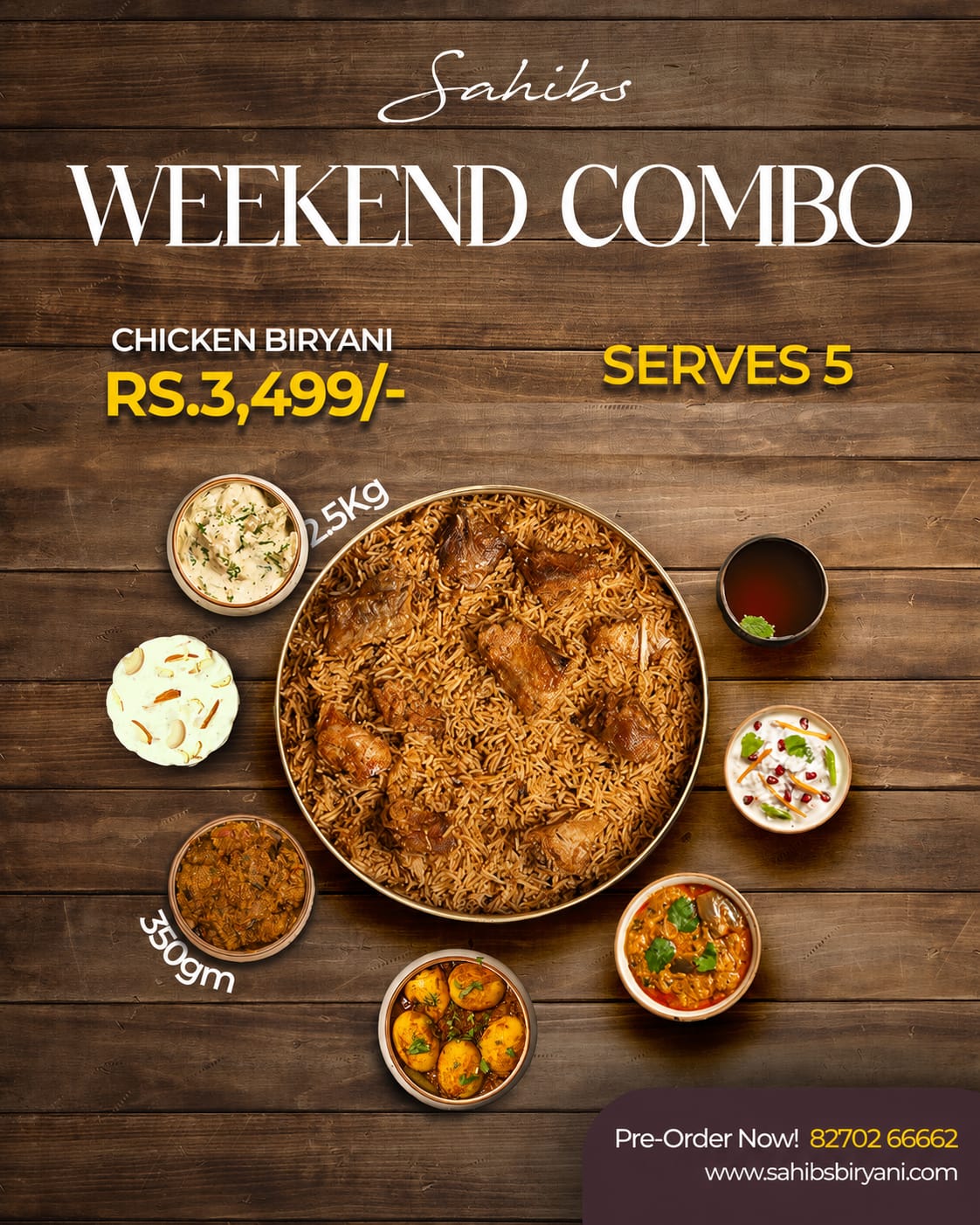 Weekend Chicken Biryani Combo